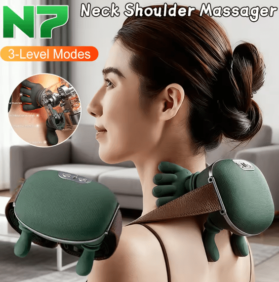 Shoulder and Neck Kneading Massager