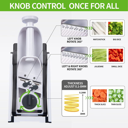 Additional supplier product image: adjustable vegetable slicer
